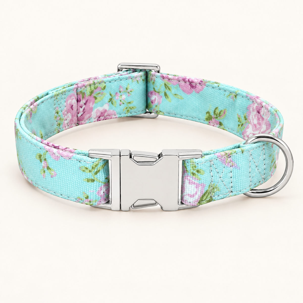 Collier pour chien réglable floral