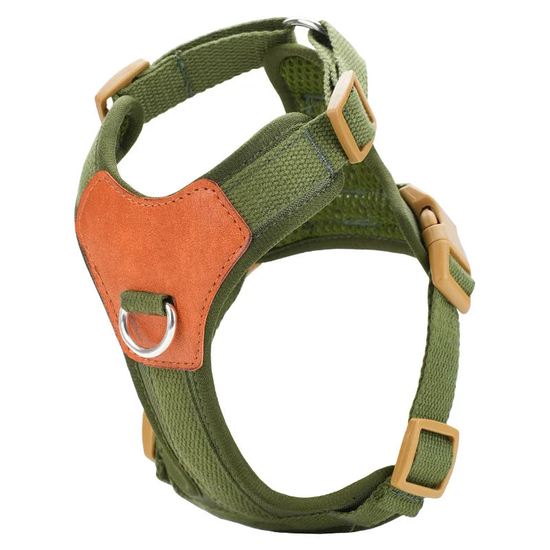 Harnais gilet pour chien, réglable et réfléchissant