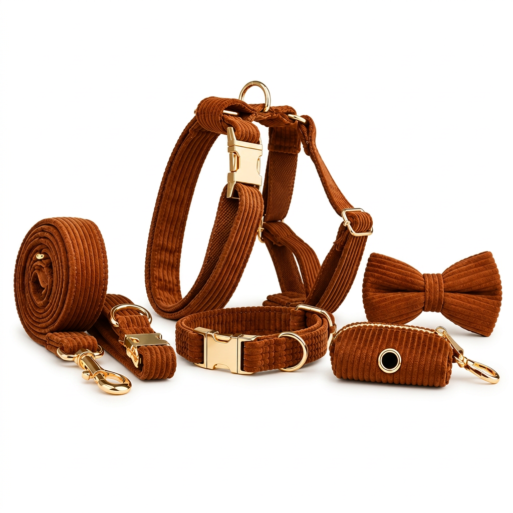 Kit de promenade terracotta sur fond blanc